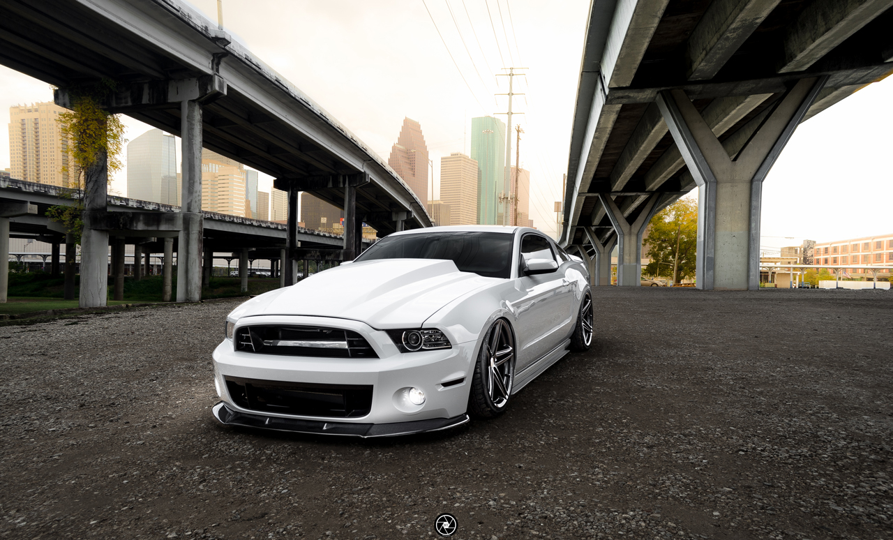 Bagged and Boosted S197 Mustang
