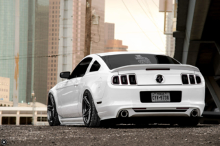 Bagged and Boosted S197 Mustang