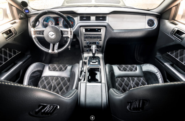 Bagged and Boosted S197 Mustang TMI Products Interior