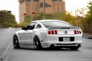 Bagged and Boosted S197 Mustang From Houston, Texas
